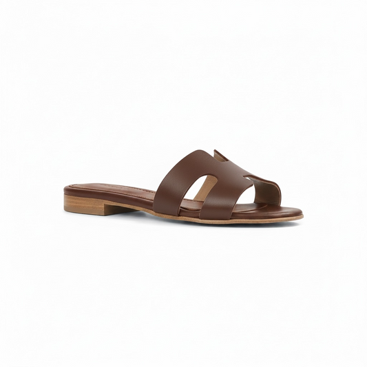 ES95 - DIVINE FOLLIE SANDALO FLAT MORO