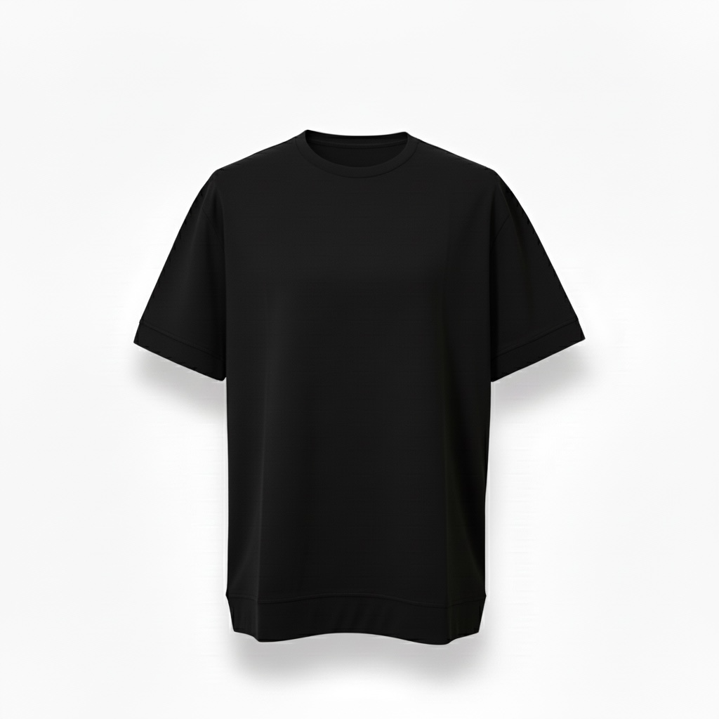 F011 - PAOLO PECORA T-SHIRT JERSEY NERO