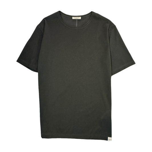 F011 - PAOLO PECORA T-SHIRT SCOZIA 24 GRIGIO