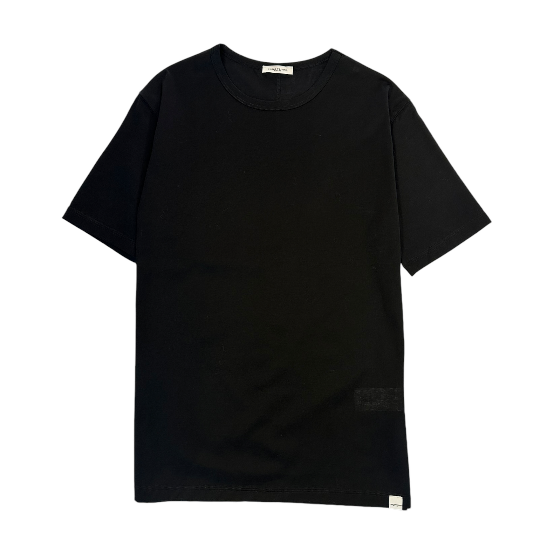 F011 - PAOLO PECORA T-SHIRT SCOZIA 24 NERO