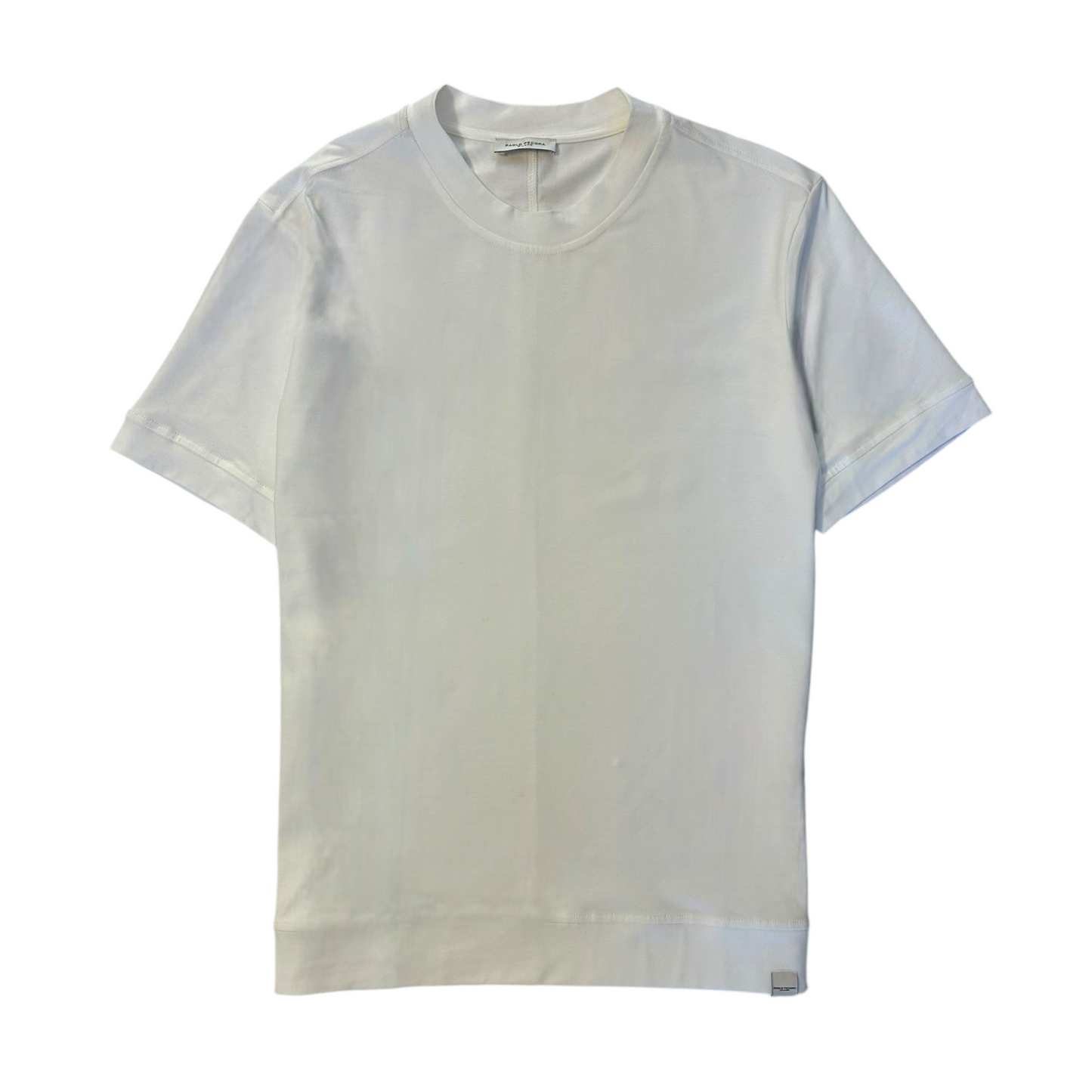 F021 - PAOLO PECORA T-SHIRT BASIC BIANCO