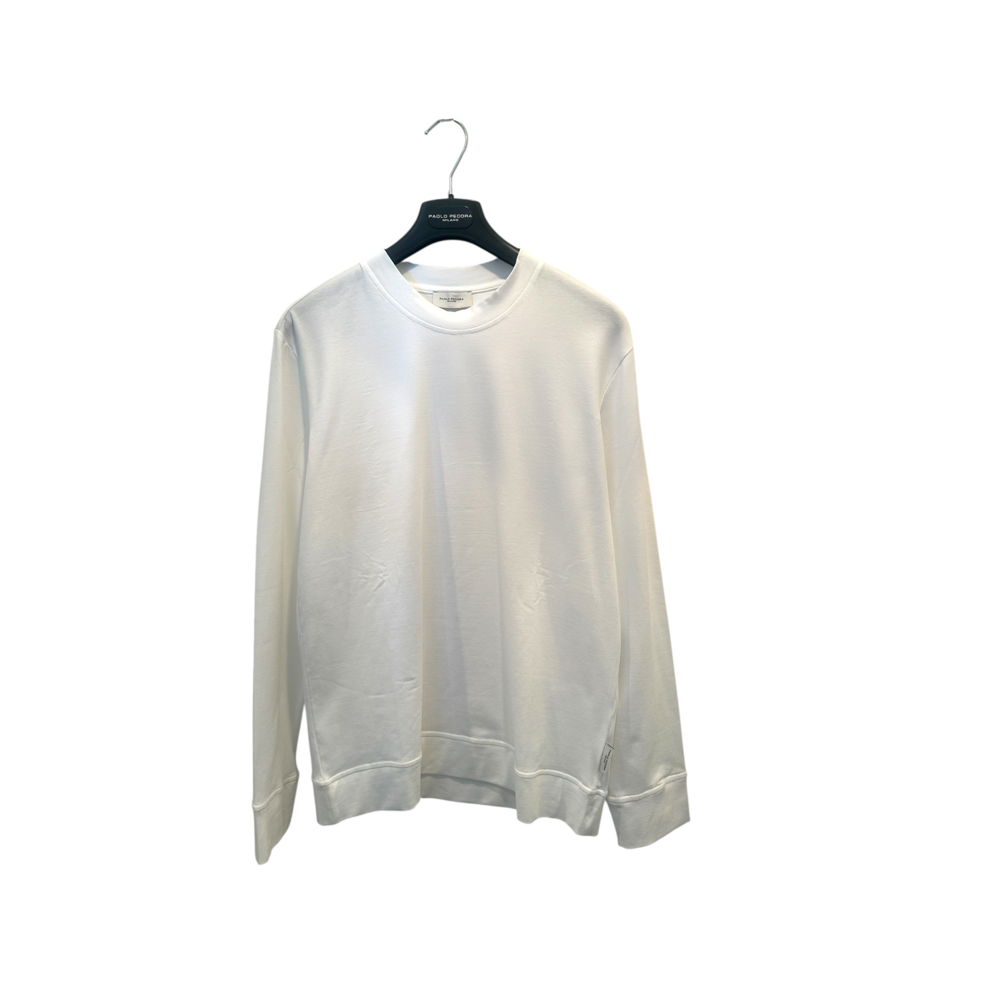 F012 - BIANCO - Paolo Pecora Maglia manica lunga jersey 
