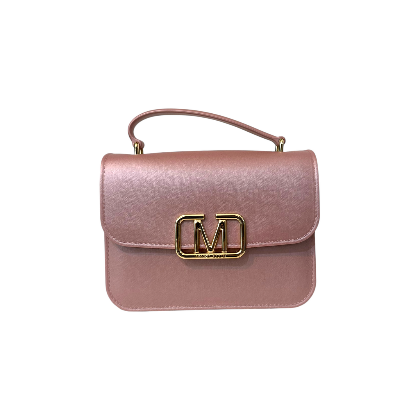 FLATEAR24 - MARC ELLIS BORSA FLAT EAR 24 OLD ROSE / GOLD