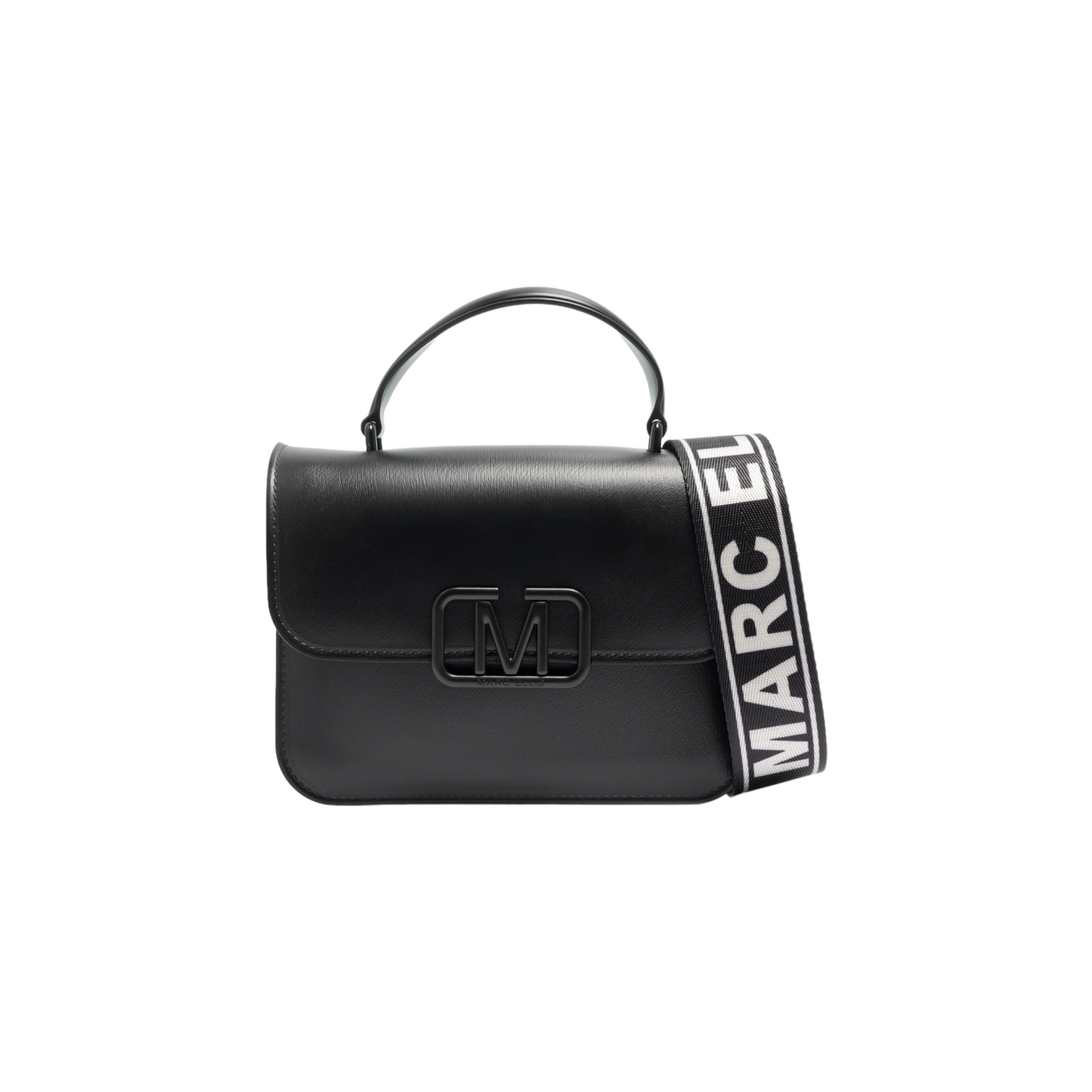 FLATEAR_BLACK-BLACK - Marc Ellis Borsa Flat Ear Nero