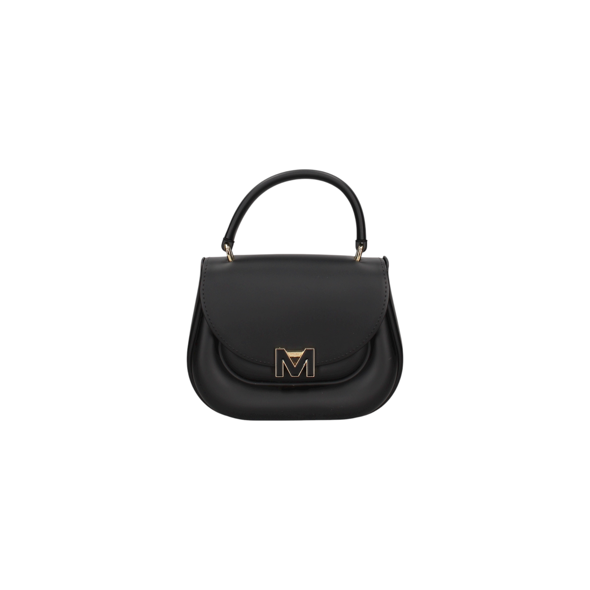 MARC ELLIS BORSA FLAT JELLY BLACK LIGHT GOLD