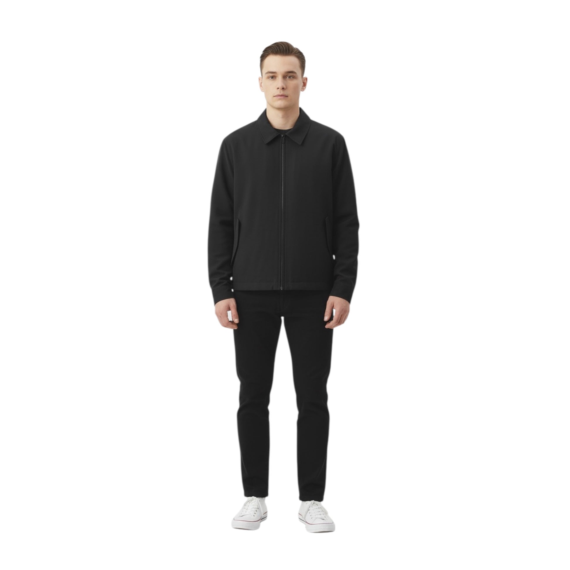 GAABM01782 - GAELLE GIUBBINO CROPPED NERO