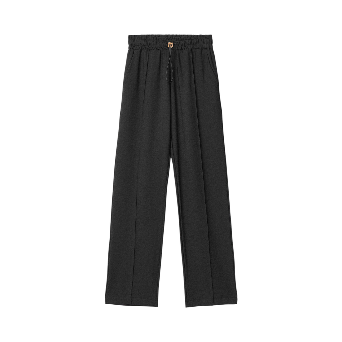 GAABW03761 - Gaelle Paris Pantalaccio dritto NERO