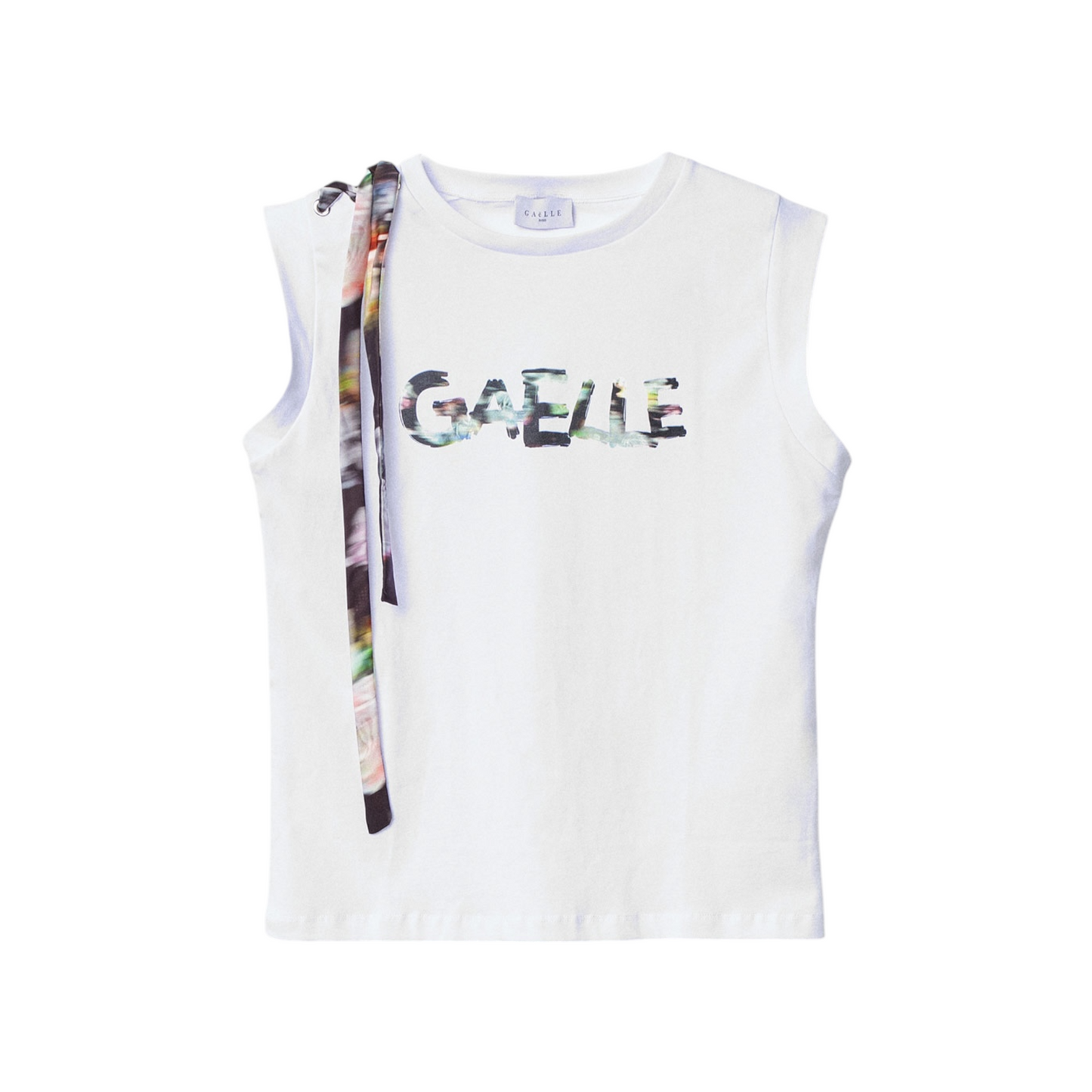 GAABW04379 - Gaelle Paris T-shirt Fiorata