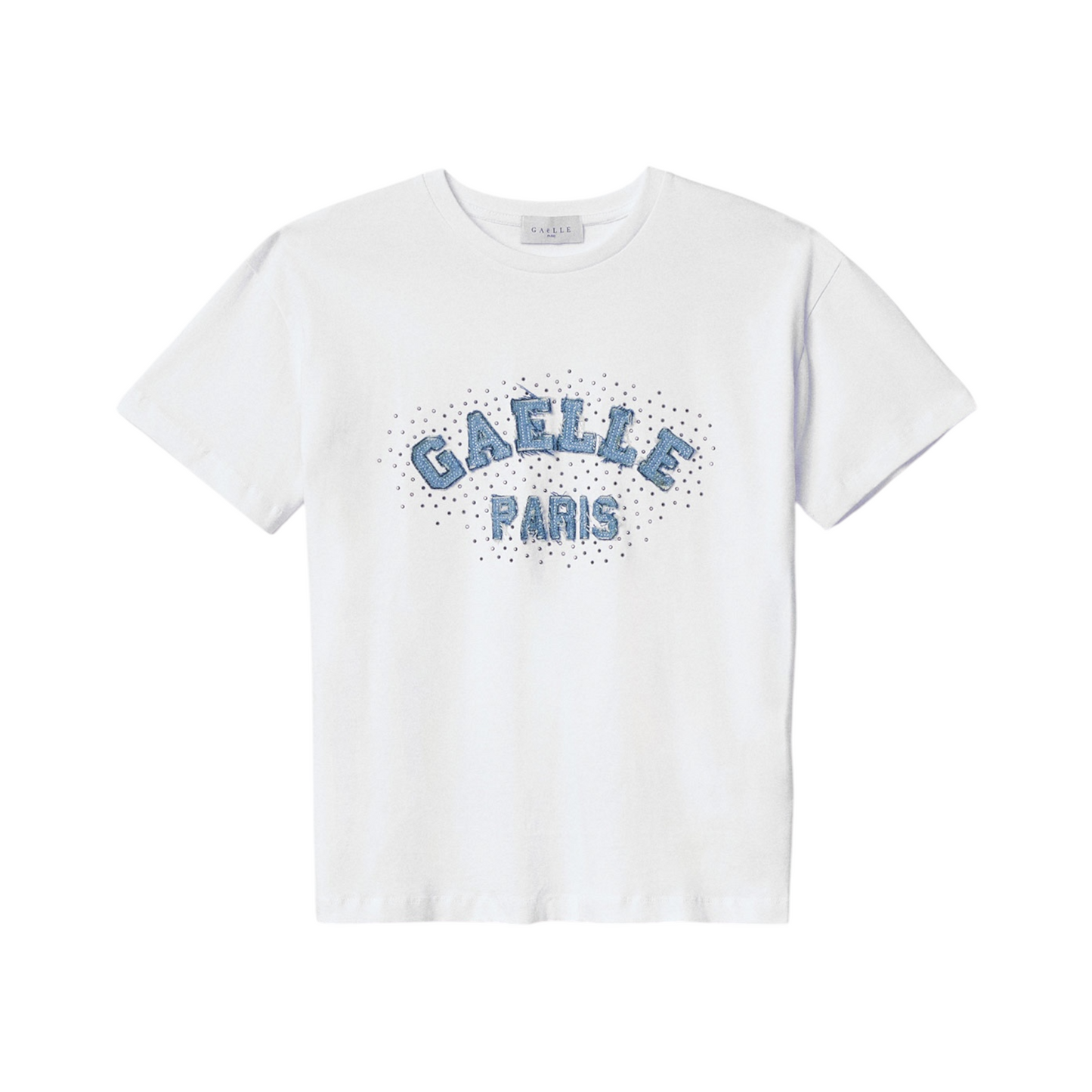 GAABW04592 - Gaelle Paris T-shirt con Ricamo