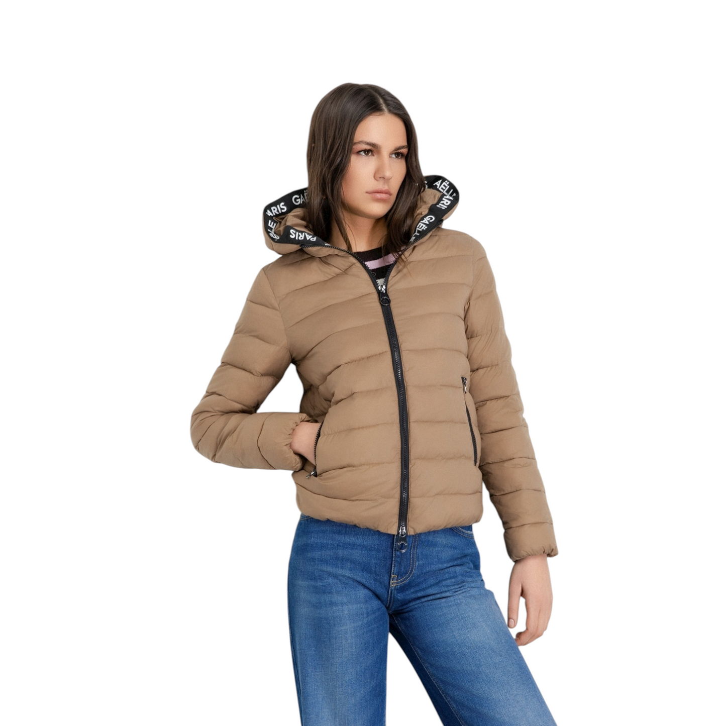 Gaelle Paris - Piumino con Cappuccio