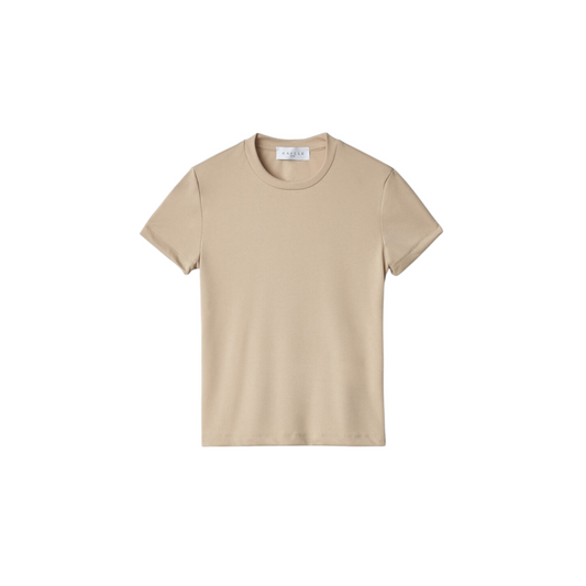 GAABW06893 -Gaelle Paris T-shirt in modal Burro