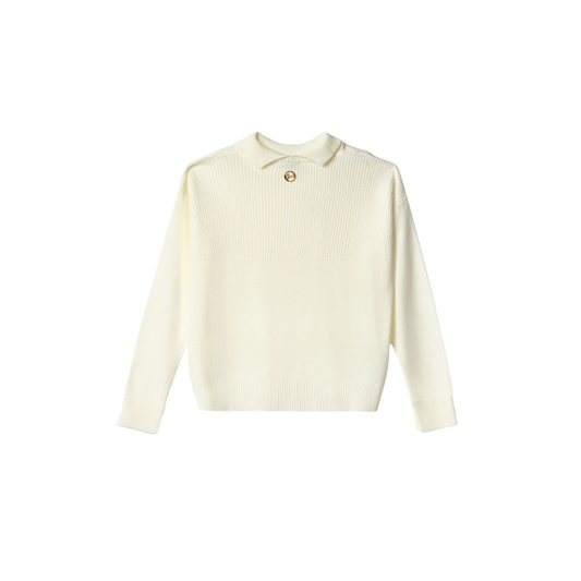 Gaelle Paris - Pullover in Maglia Rasata