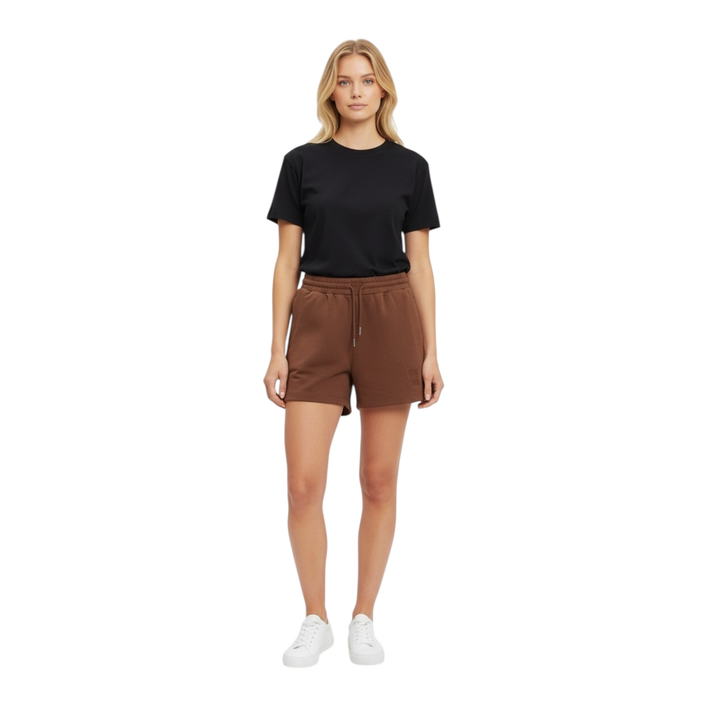 GAABW09280 - GAELLE PARIS SHORT RICAMO MOKA