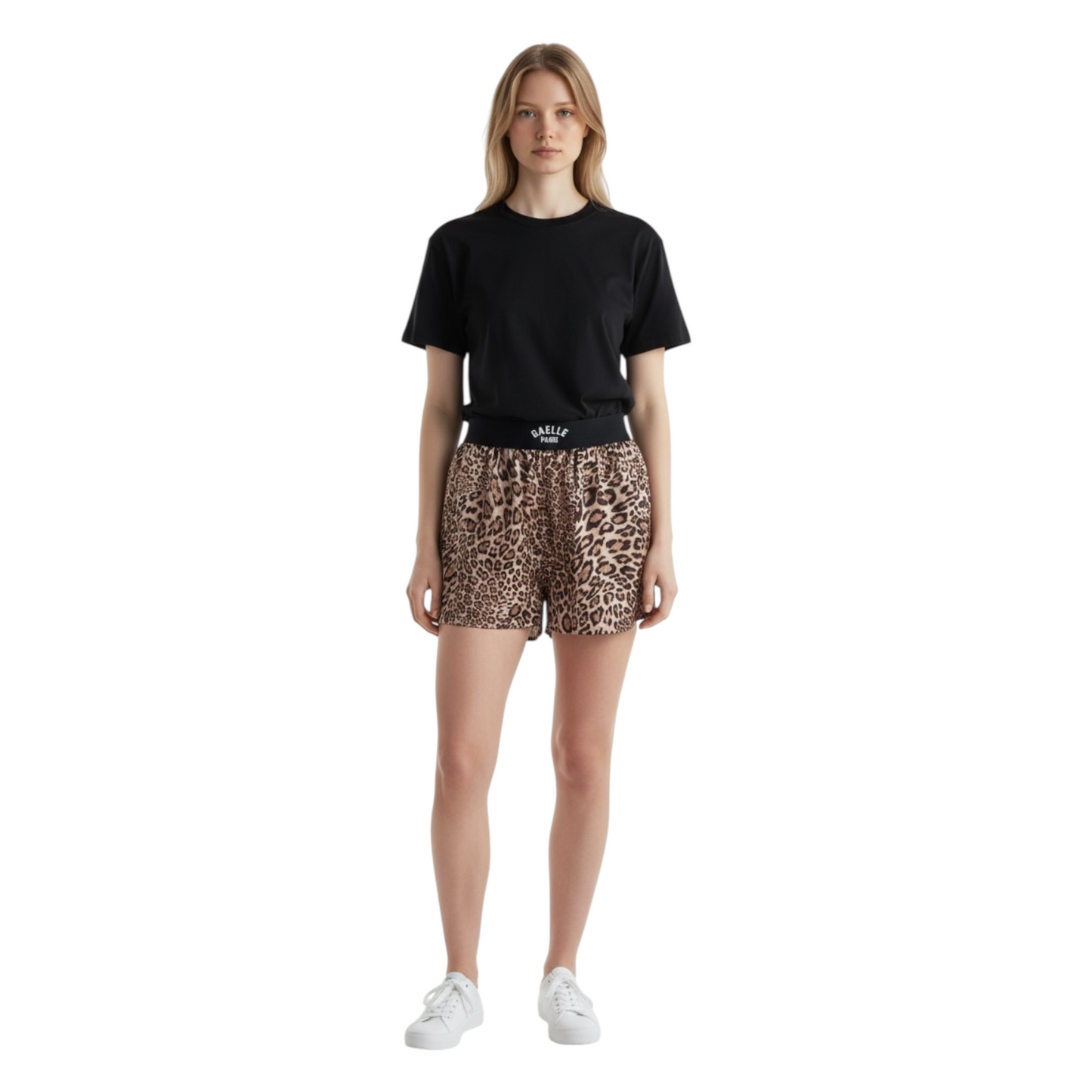 GAABW09299 - GAELLE PARIS SHORT MORBIDO MACULATO