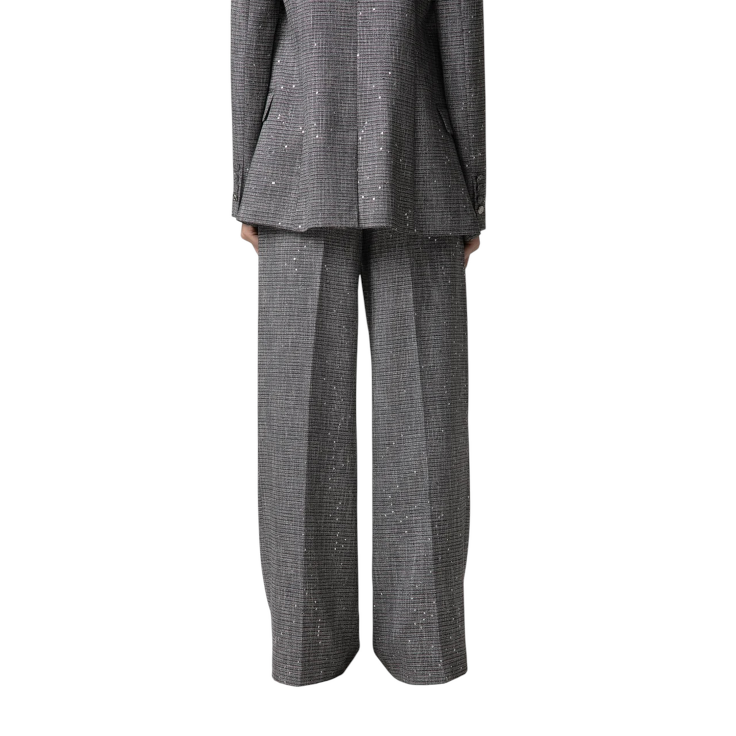 Gaelle Paris - Pantalone Loose Paillettes