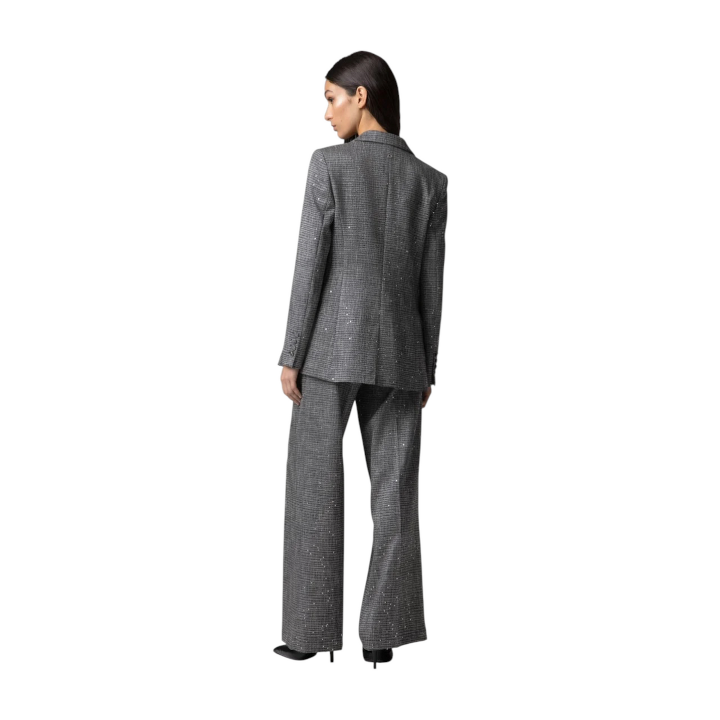 Gaelle Paris - Pantalone Loose Paillettes