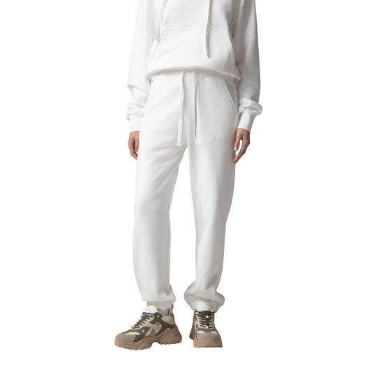 GAABW11307 - GAELLE PARIS PANTALONE CON POLSINO OFF WHITE