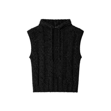 Gaelle Paris - Pullover Smanicato in Maglia