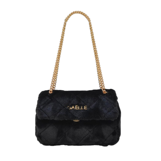 GAACW02408 - REGULAR SHOULDER STRAP MATELASSE IN ECOFUR