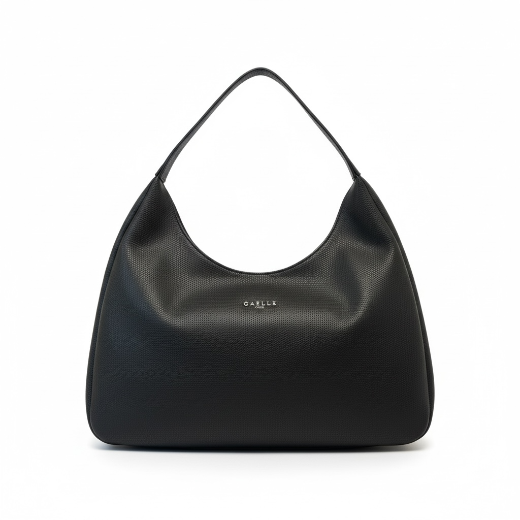 GAACW03051 - GAELLE MAXI HOBO BAG ESSENCIAL NERO