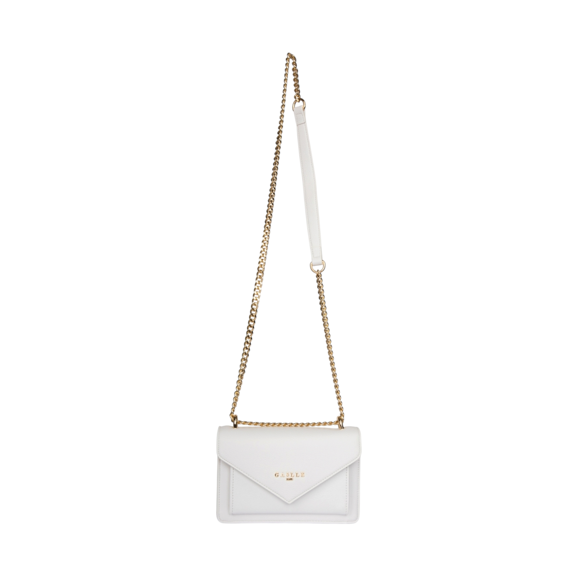 GAACW03066 - Gaelle Paris mini shoulder strap essential bianco