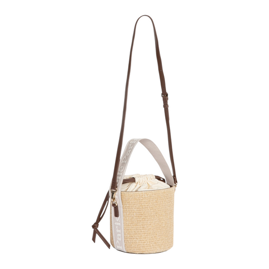 Gaelle Paris - Mini Bucket Rafia
