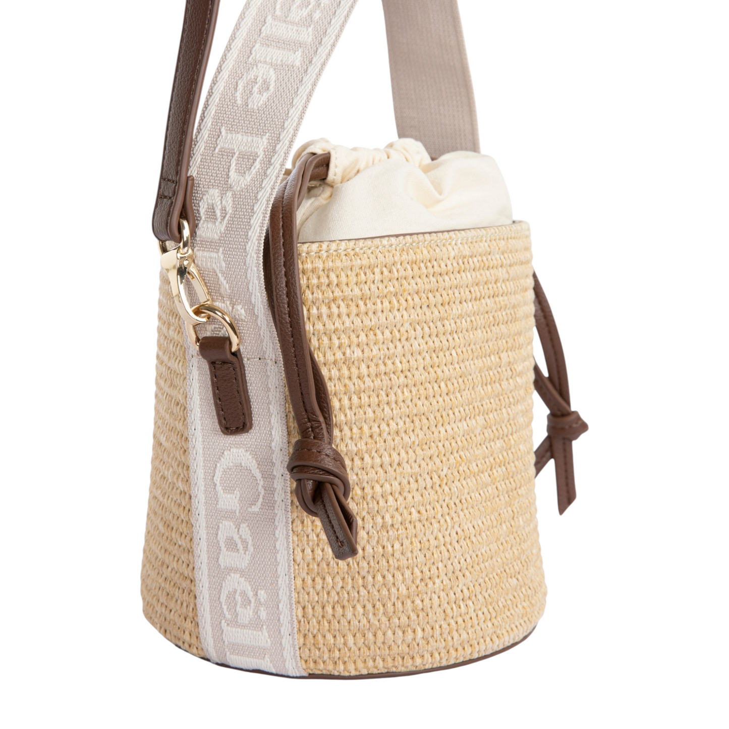 Gaelle Paris - Mini Bucket Rafia
