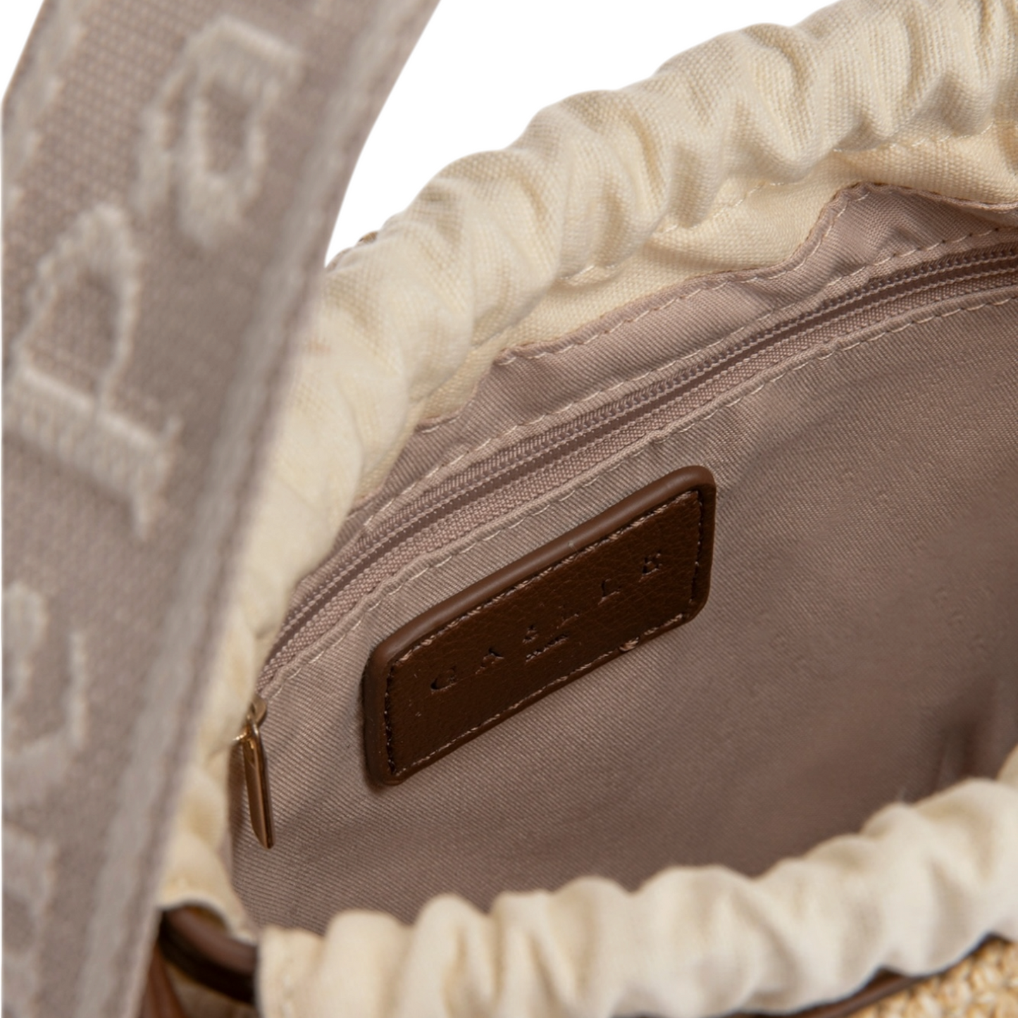 Gaelle Paris - Mini Bucket Rafia