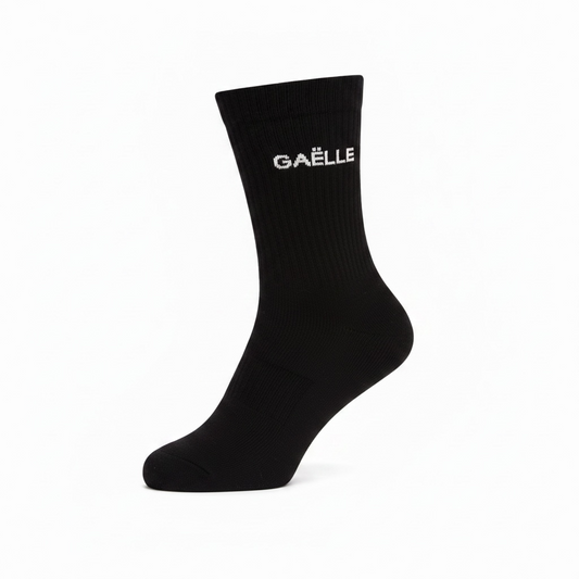 GAACW03342 - GAELLE PARIS CALZA IN SPUGNA NERO
