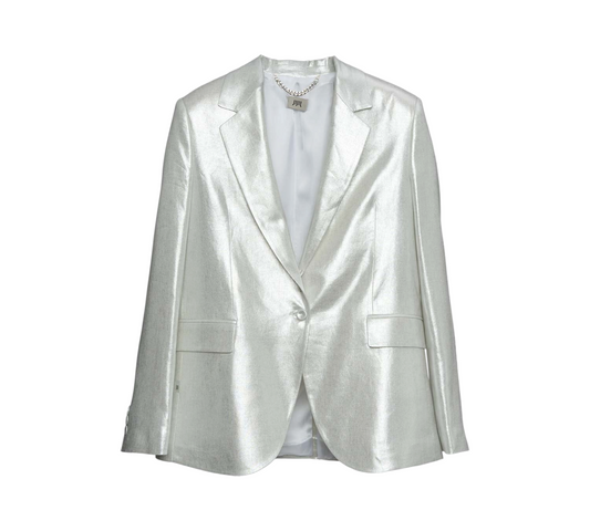 GI122 - JIJIL BLAZER SILVER ARGENTO