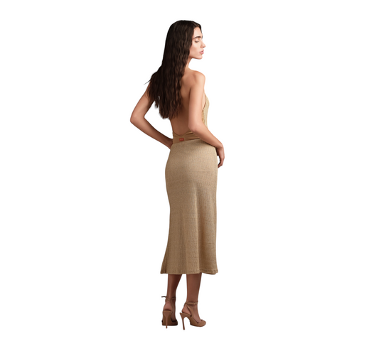 Cotazur - Gonna Midi Jacquard Lurex