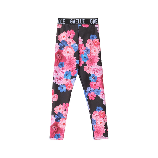 GAABW00502 - Gaelle Paris Leggins Allover Fiori