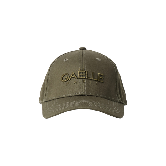 GAACW01028 - Gaelle Paris Cappello Con Visiera Verde Militare