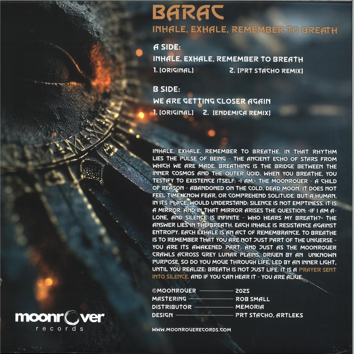 Barac
Inhale, Exhale, Remember To Breath