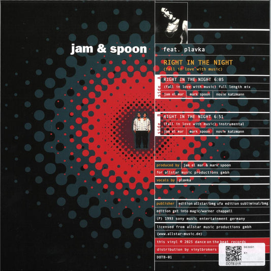 Jam & Spoon feat. Plavka

Right In The Night