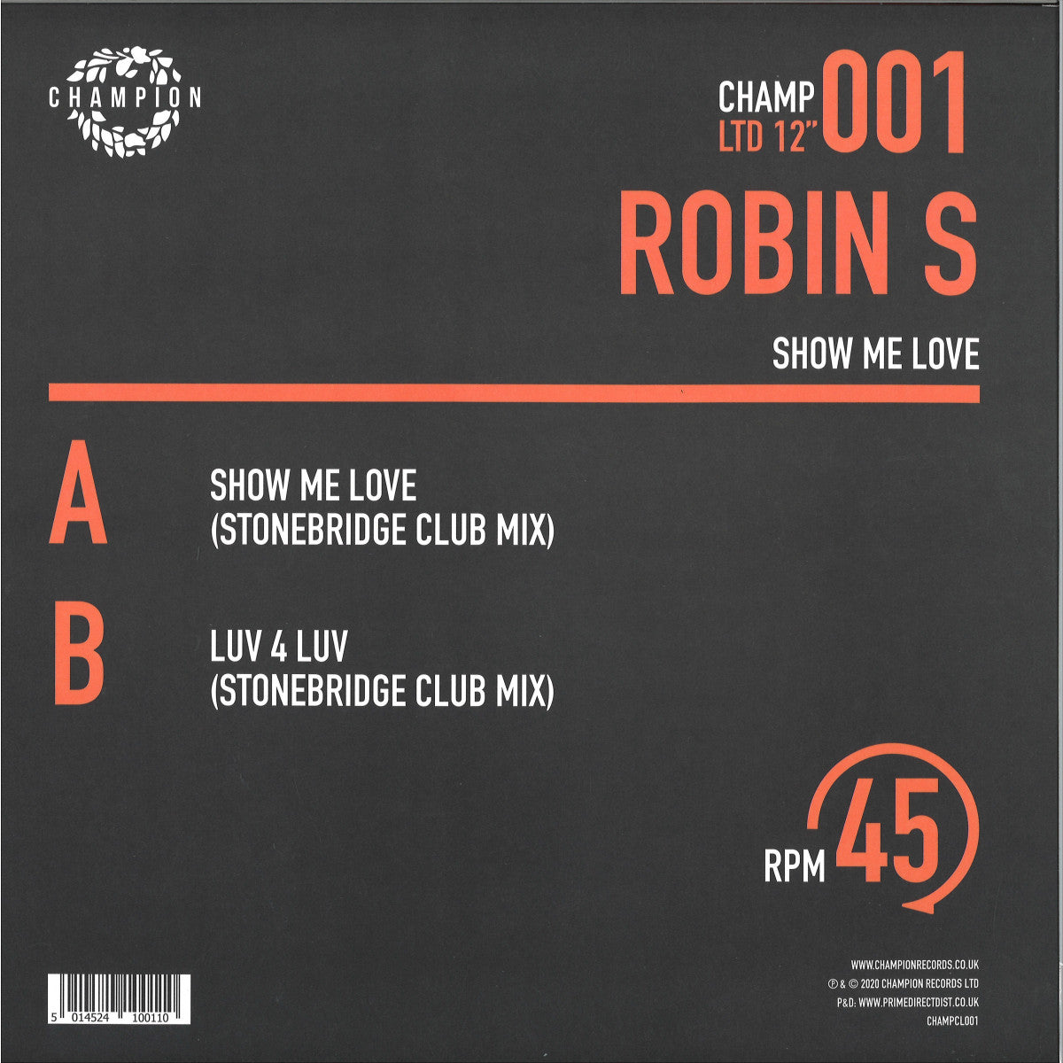 Robin S- Show Me Love EP