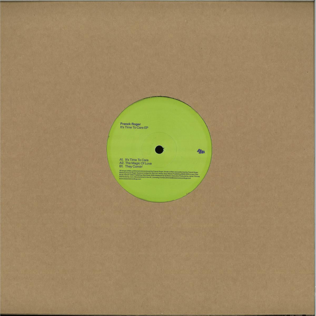 Franck Roger
It's Time To Care EP