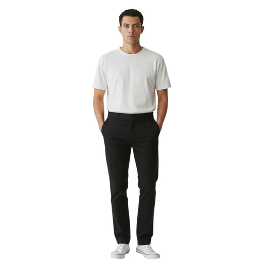 JOR004 - ZERO CONSTRUCTION PANTALONE JORDY 26 NERO