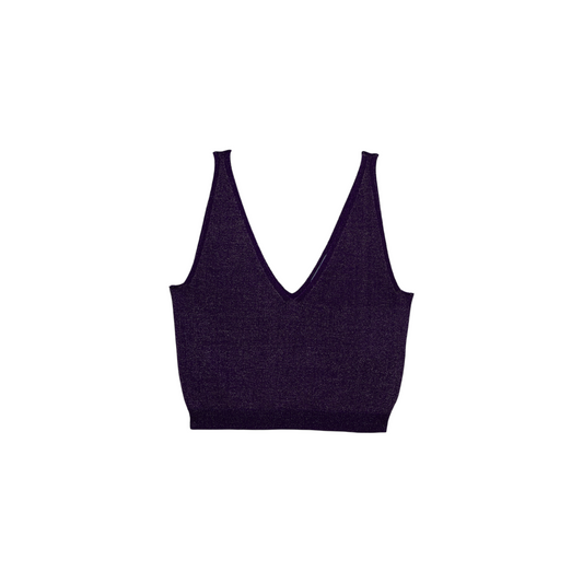 JPE25MK021 - Jijil Canotta Lurex Nero