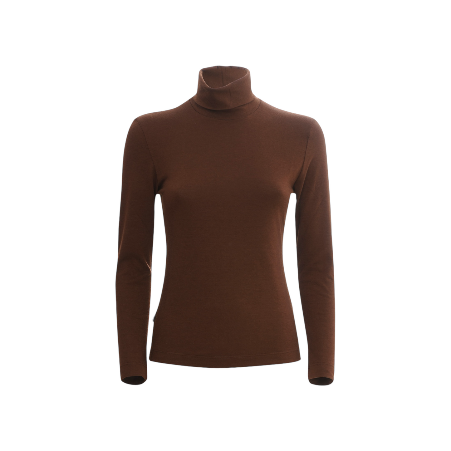 JPI24BL181 - JIJIL T-SHIRT COLLO ALTO  COFFEE