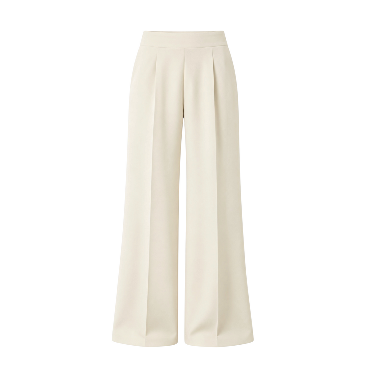 JPI26PA133 - JIJIL PANTALONE FLUIDO PINCES PANNA