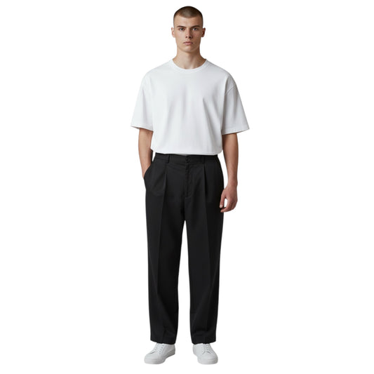 KOCHI - BONHEUR PANTALONE OVER KOCHI NERO