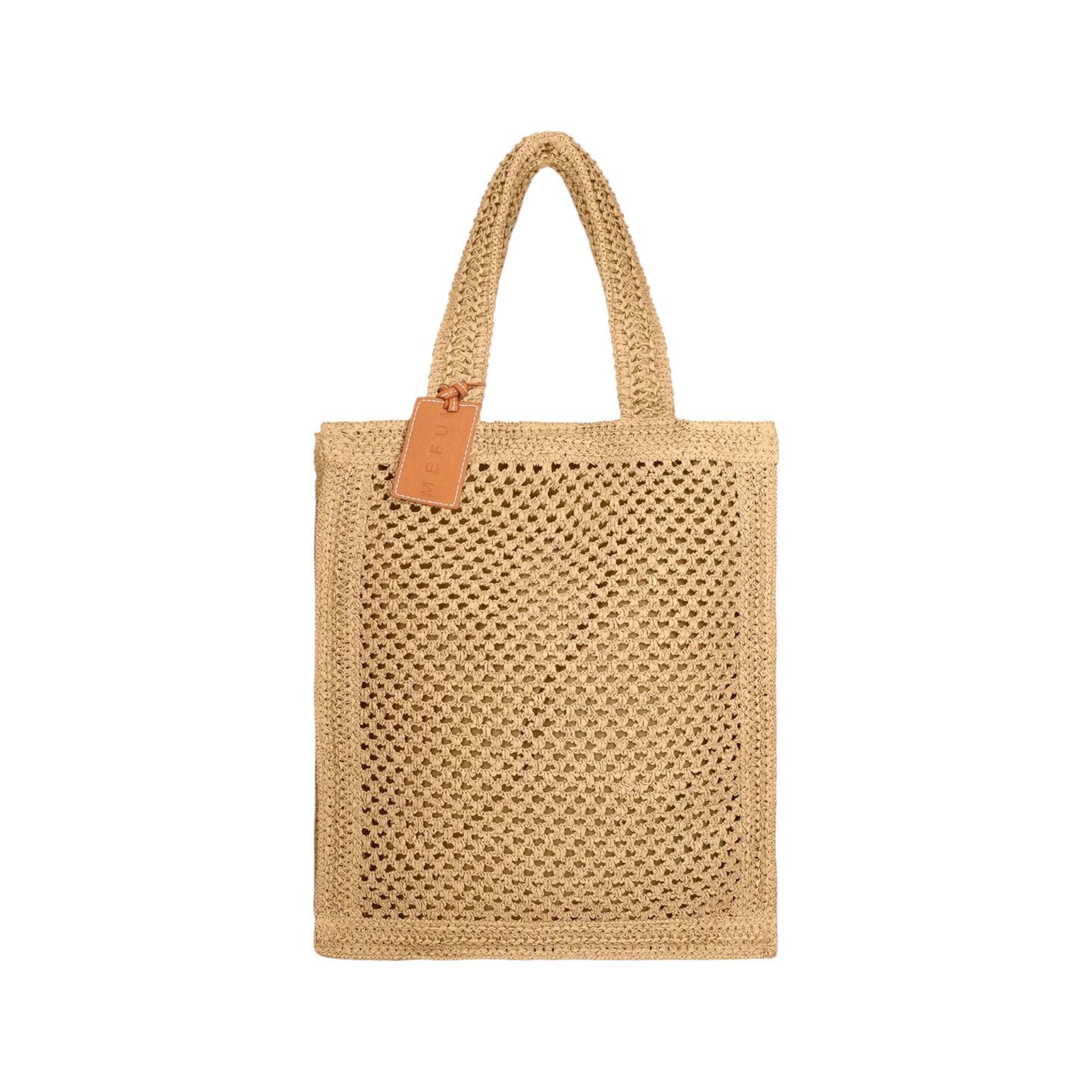 SW0050LB - ME FUI BEACH BAG LIGHT BROWN