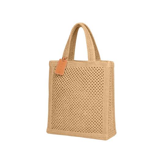 Me Fui - Beach Bag Light Brown