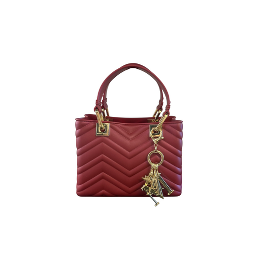 MARC ELLIS KRISSY S WAVE_25 RED DAHLIA LIGHT GOLD