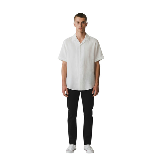 MARTIN03 - ALESSANDRO LAMURA CAMICIA M_M FORIO BIANCO