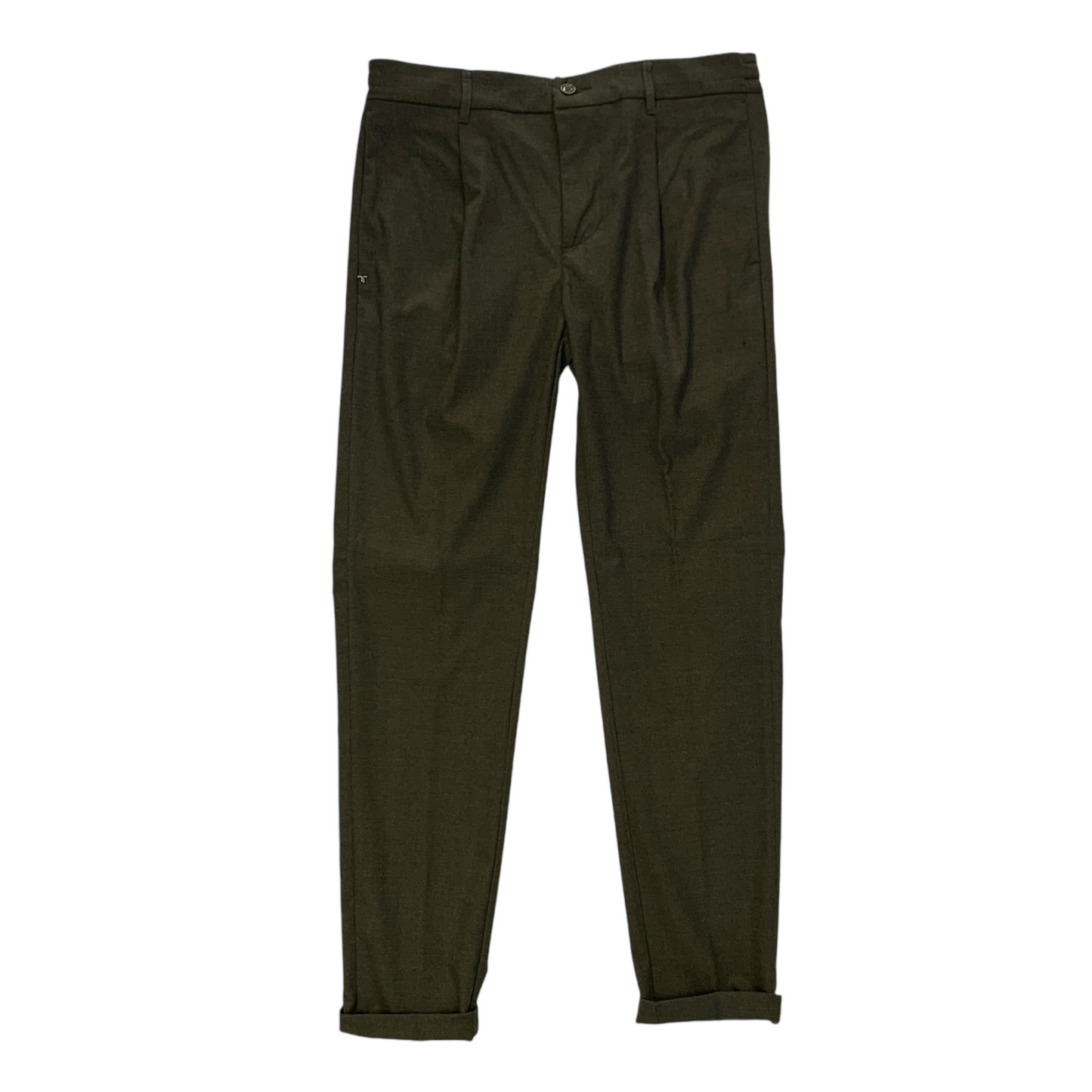 MAX0003L033NL - ZERO CONSTRUCTION PANTALONE MAXIM VERDE MILITARE