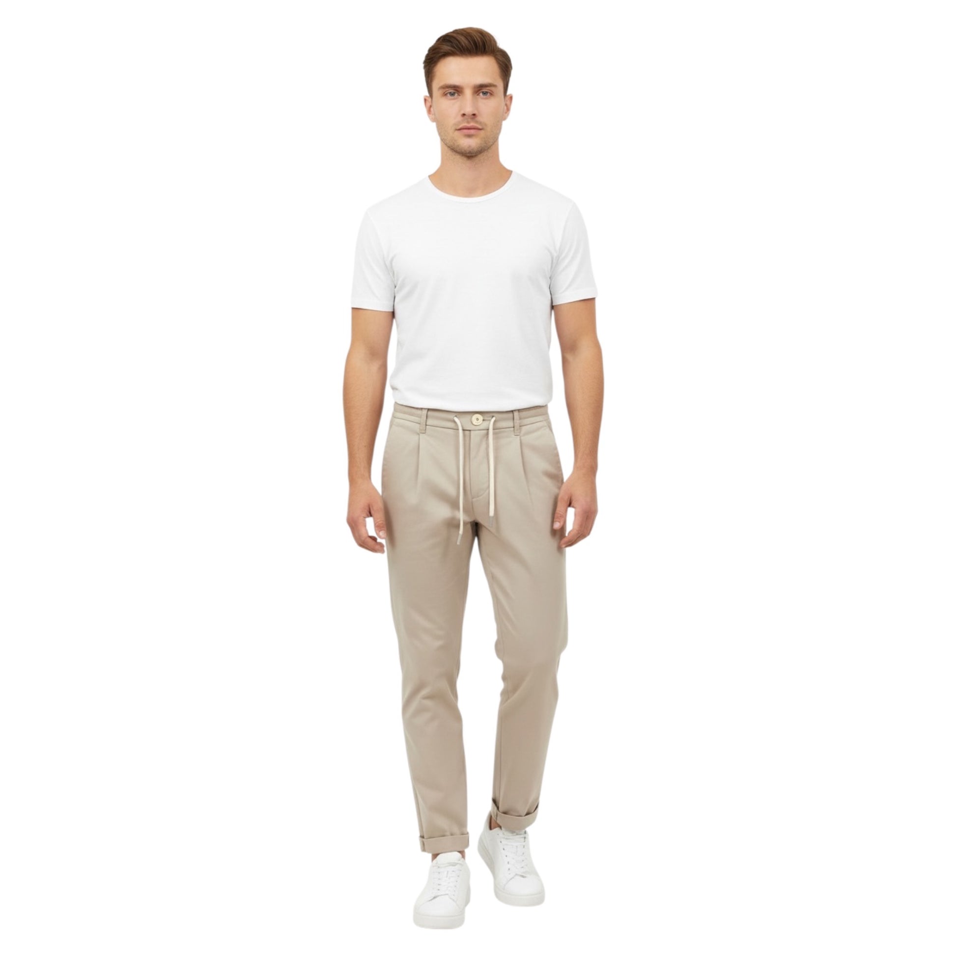 MAX003 - ZERO CONSTRUCTION PANTALONE MAXIM-26 BEIGE