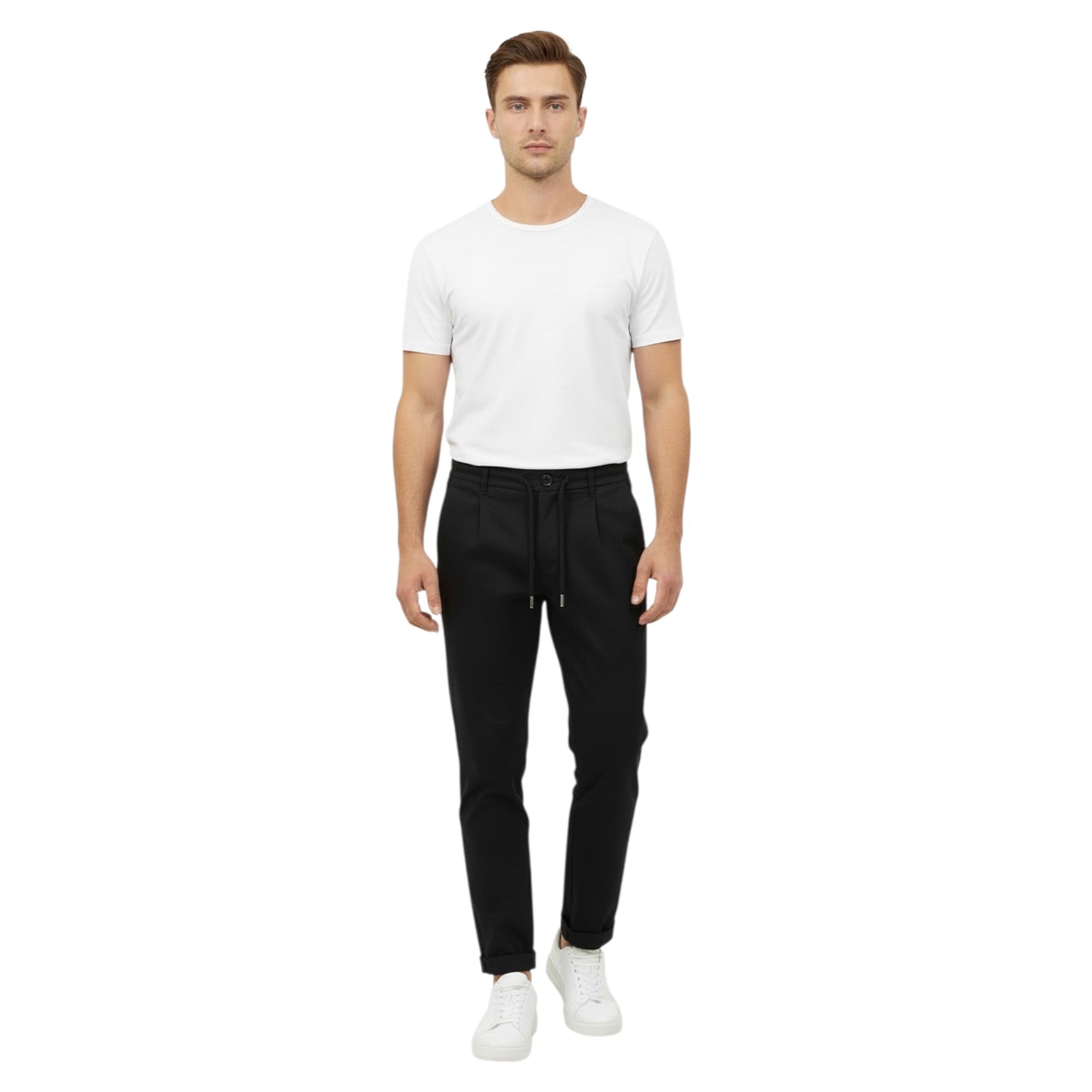 MAX003 - ZERO CONSTRUCTION PANTALONE MAXIM-26 NERO