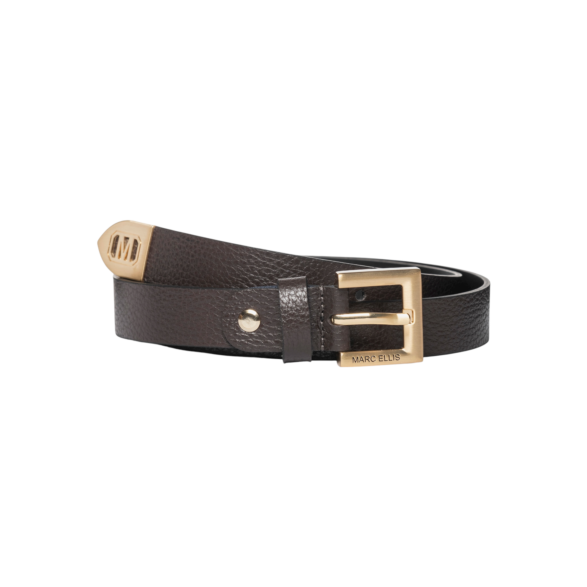MARC ELLIS ME BELT 161 DO COCOA GOLD